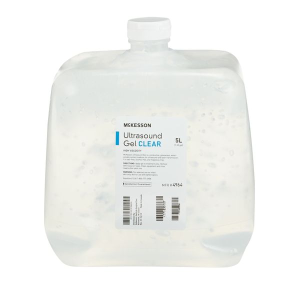 McKesson Clear Ultrasound Gel Transmission Ultrasonic Water Soluble 1 Container