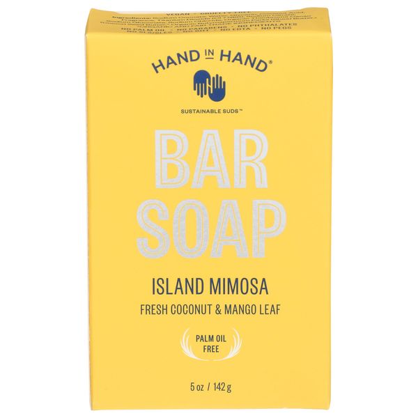 HAND IN HAND Island Mimosa Bar Soap, 5 OZ