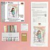 Bothy Threads Counted Cross Stitch kit - Rainbow Wishes by Gorjuss