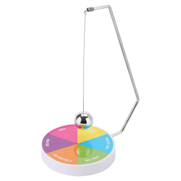 Decision Maker Pendulum Dynamic Desk Toy Gift Decoration Magnetic Ball Swinging Pendulum Game(2)