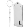 Zero/W Protective Case Ultra-Thin Aluminum Alloy Box with Non-Slip Function(Silver)