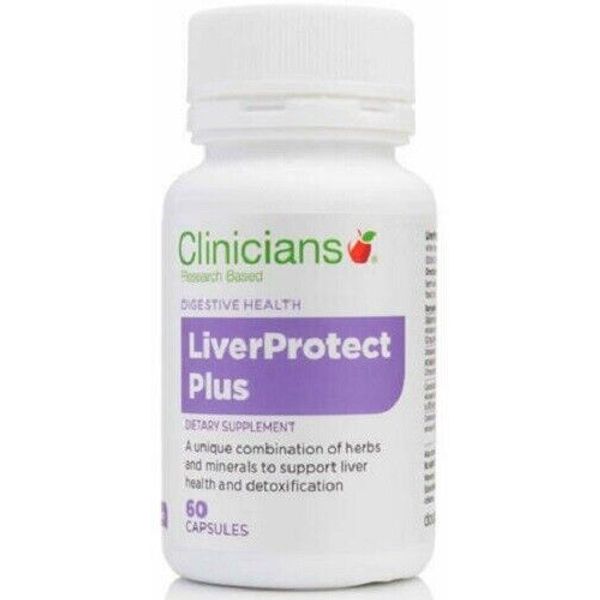 Clinicians Liver Protect Plus Capsules 60 -  Milk Thistle + Schisandra