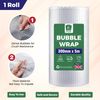PDS 2 Roll 300mm x 5m Large Bubble Wrap Roll - Small Air Bubbles Packaging for House Moving & Packing Storage Boxes