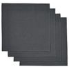IKEA SVARTSENAP napkin, 35x35 cm, dark grey