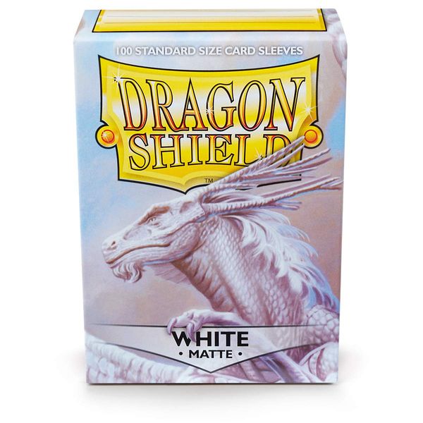 Dragon Shield Standard Sleeves (Matte White), multicoloured, ART11005
