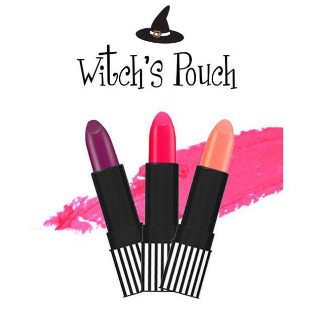 [Free shipping for mail packets]<br> Witch&#39;s Pouch POPO LIPSTICK<br> Matte Lip Lipstick Paraben Free Trend Color Pink Red Orange Coral Rose Purple Korean Makeup [Cosmetics] ∀