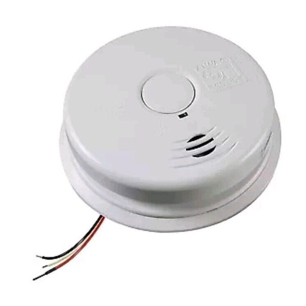 Worry-Free 120v AC Wire-in Smoke Alarm Sealed Lithium Battery Backup