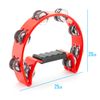 TIGER TAM14-RD Half Moon Tambourine - Red