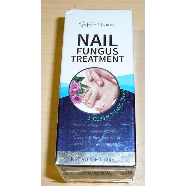 Nature Nation Nail Fungus Treatment Extra Strength 30ml 1oz Sealed EXP 9/22/2025