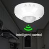 Motion Sensor Light LED Ceiling Lights Flush Mount Switch, for Kitchen Hallway Bathroom, Adjustable Body Motion Movement, Infrared Detecto, Warm White