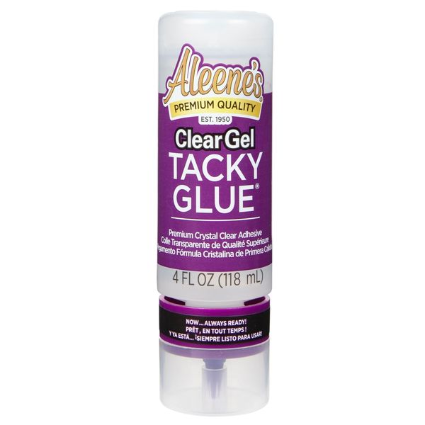 Aleene's Always Ready Clear Gel "Tacky" Glue-4oz