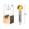 1/2" Diameter Core Box Router Bit - 1/4" Shank - Yonico 19101q