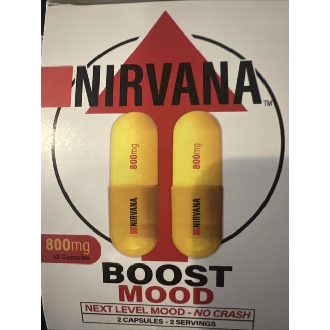 Nirvana  Nootropic Pills Compare To Derall Addall XR Boost Mood 1 Pack 2 Pills