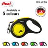 flexi New Neon S Tape 5 m black/neon yellow