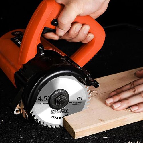 4.5" Angle Grinder Circular Saw Blade 40 Teeth Woodworking Saws Blade Carbide Saw Blade Saw blade for angle grinder 115mm for wood cutting 2pcs