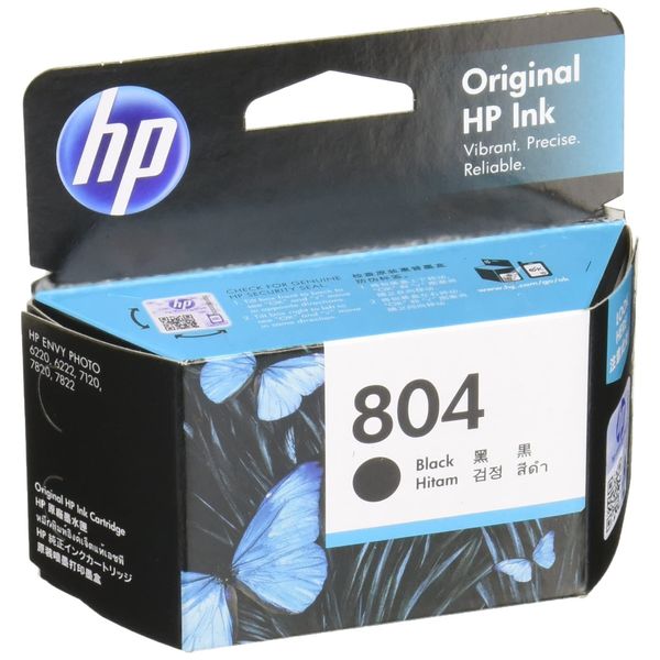 HP 804 Ink Cartridge Black/t6 N10aa