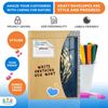250 Pack Kraft Padded Envelopes 7.25x7 Bubble Mailers 7.25x7 CD Size