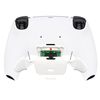eXtremeRate White Back Paddles Programable Rise 2.0 Remap Kit for ps5 Controller BDM-010 BDM-020, Upgrade Board & Redesigned Back Shell & Back Button Attachmen - Controller NOT Included