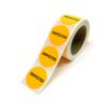 2" Round Labels, Inventory Control/Date Labels, 500 Per Roll (Inspected)