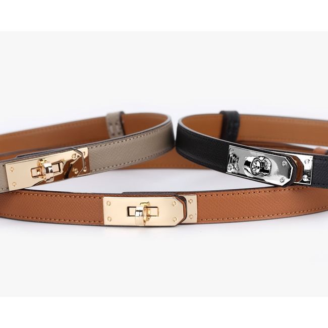 Genuine Leather Belt Women Brand Luxury 2022