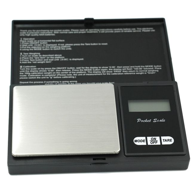 500g 0.01g Electronic Pocket Scales Digital Jewelry Weighing Scale