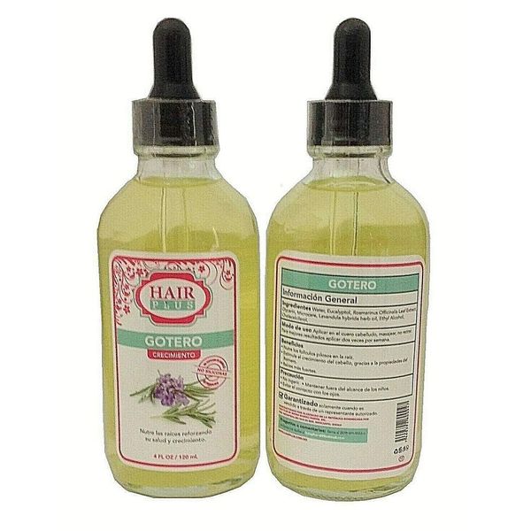 Hair Plus Gotero Crecimiento/Hair Plus - Hair Growth Dropper (pack of 2)