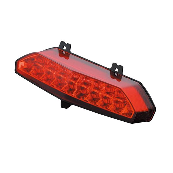 POSH 072090-90 Motorcycle Accessories LED Tail Lamp ZRX1200 DAEG Red