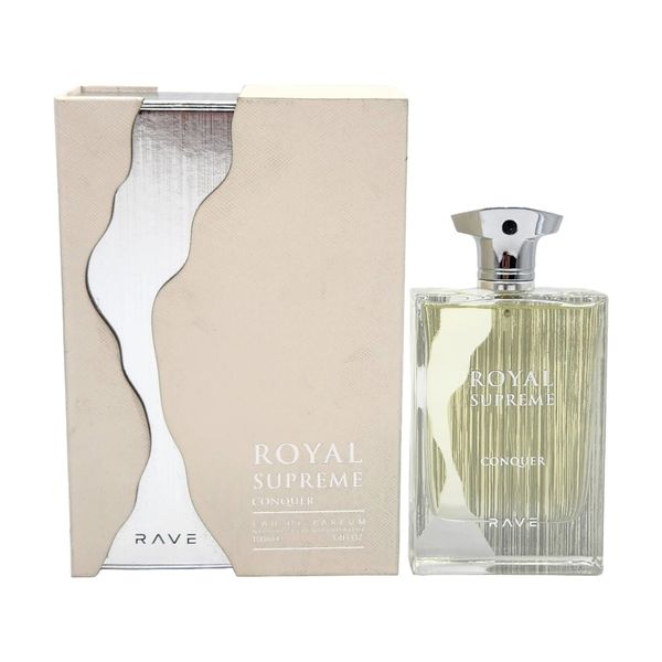 Lattafa Men's Rave Royal Supreme Conquer EDP Spray 3.4 oz Fragrances
