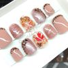 EVERLASTING- SHORT SQUARE GEL PRESS ON NAILS GLUE ON NAILS