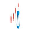Piksters Interdental Brush-10 Brushes Per Pack x 10 Pack (100pcs) (Size 4)