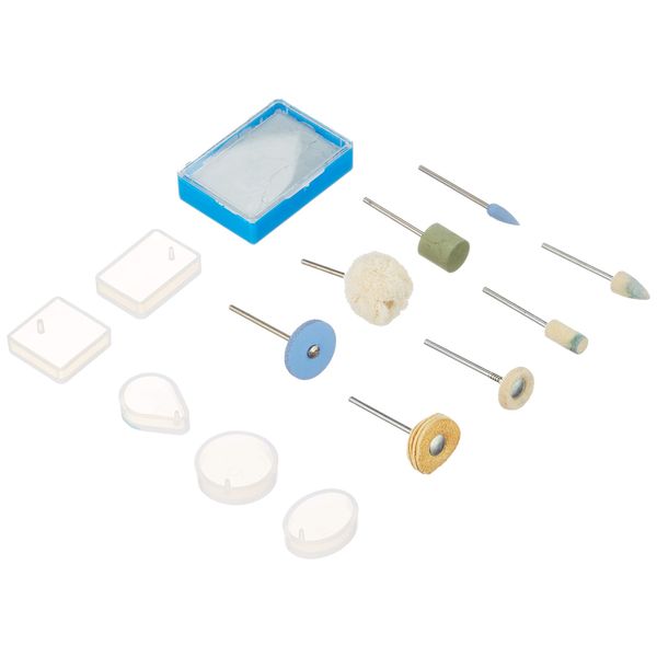 Proxxon 28285 Polishing Accessory Set, 10-Piece