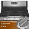 5PK Upgraded Gas Stove knobs Replacement Whirlpool Range Oven Knob Stainless Ste