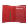 VISCONTI Polo Collection Leather Passport Holder RFID Blocking 2201 Red