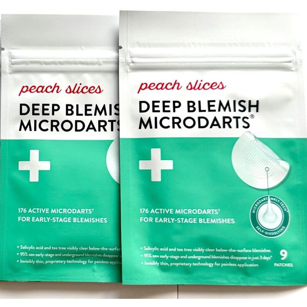 Peach Slices Deep Blemish Microdarts Acne Patch & Deep Pimples Hyaluronic Acid