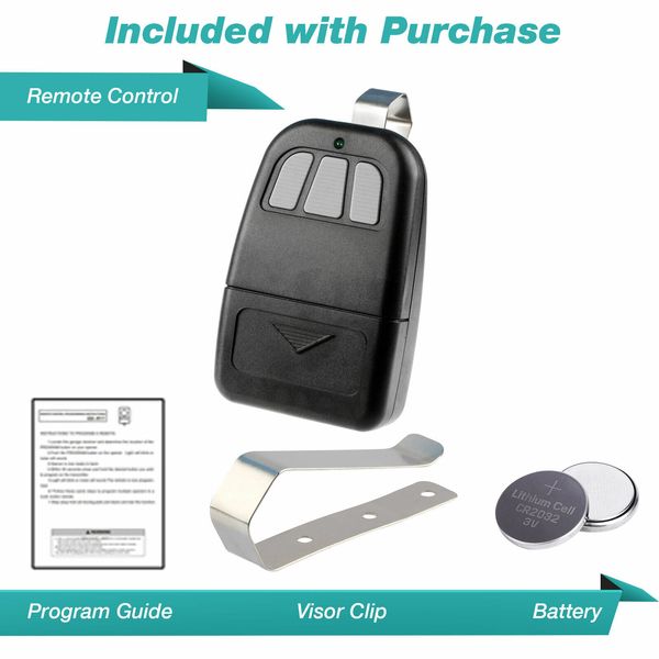 For Wayne Dalton Garage Door Opener Remote 309884 3910 Replaces 297132 303 MHz