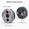 SMALLRIG Bolt-On Rosette Mount (M6 Thread) for Camera Cage and Shoulder Rig - SAP2804