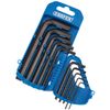 Draper 33688 Imperial Hexagon Allen Key Set (10 Piece)