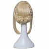 ColorGround Long Blonde Prestyled Cosplay Wig with Braids