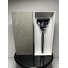 Engraved Muhle Chrome Razor With 2Pk Gillette Chill Cartridge