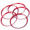 AC Air Vent Ring Cover Door Lock Pin Knobs Trim For Mercedes-Benz CLA GLA Class