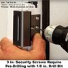 Defender Security U 10827 Door Reinforcement Lock – Add Extra, High Security to