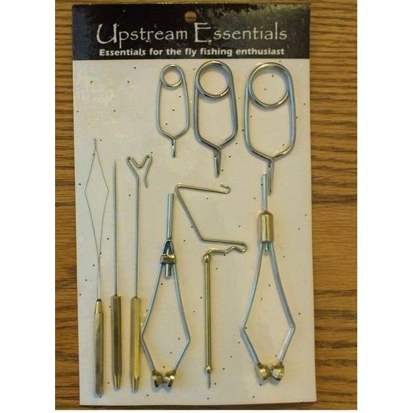 Fly Tying Starter Tool Kit - 9 Piece Carded KT109
