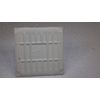 Carnation Pink Ceramic Tile 4.25 in Subway Square Mid Century Modern