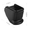 Aecktech Grip 2 Pieces Extensions Fits Springfield XD9 and XD40 Sub Compact Black
