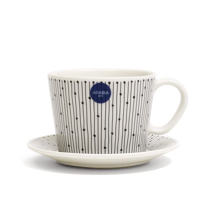 Arabia Mainio Sarastus 100467/468 Cup & Saucer