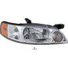 Headlight Set For 2000-2001 Nissan Altima Left and Right With Bulb 2Pc