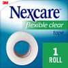 Nexcare Flexible Clear Tape 1 Inch 10 Yards