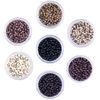 Kullke Nano Micro Rings Micro Beads Nano Beads Hair Rings Nano Beads Without Silicone Lined for Extensions Nano Extensions Beads Rings(500PCS, 13 Light Blond)