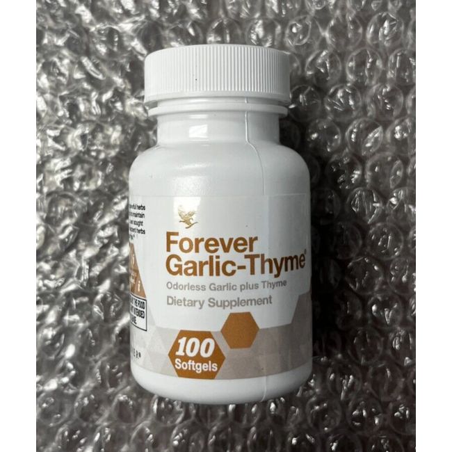 Forever Living GARLIC-THYME  (100 Softgels) - *Free Shipping - Prod Exp:03/25**