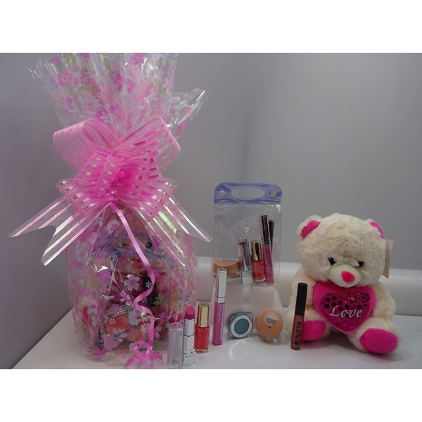 Beauty Bundle Make Up & Love Teddy Bear Gift Hamper